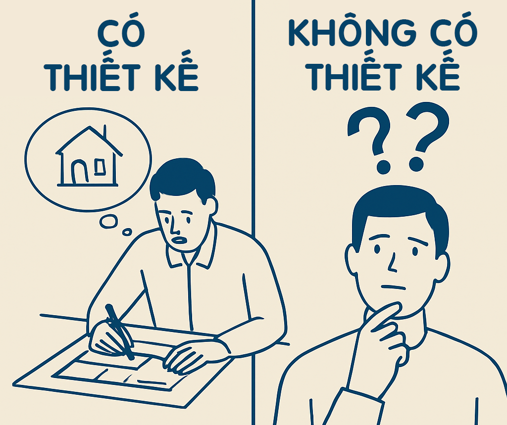 🎯 THIẾT KẾ NHÀ TRƯỚC KHI XÂY – KHOẢN CHI PHÍ LÃNG PHÍ HAY ĐẦU TƯ THÔNG MINH?